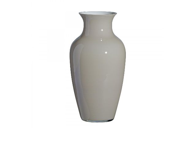 Vaso I Cinesi Vetro Di Murano Dandy Grigio Bianco Carlo Moretti 134911 6771974gl