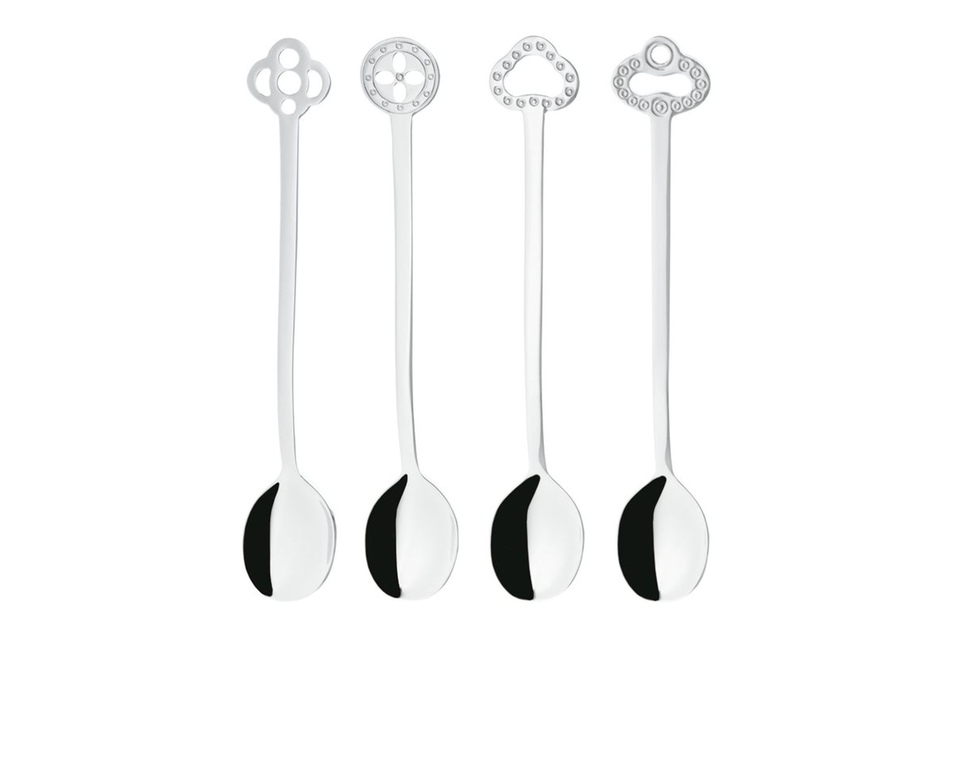 Party Spoon Set Party Oriental Steel 4 Pieces Sambonet 155800 73552549c01