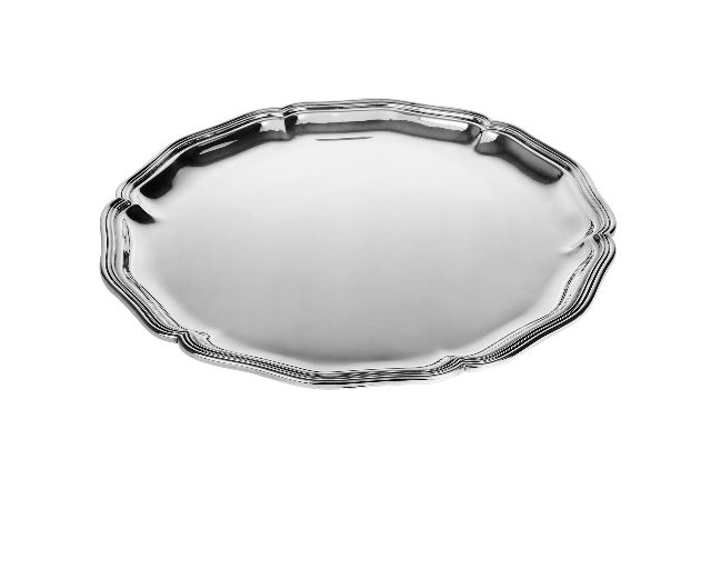 Plate silver in 700 style