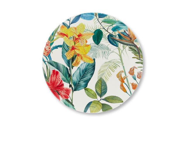Dessert plate set garden 3 pieces