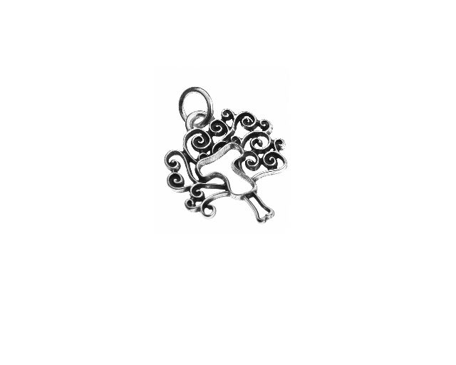 Pendant tree of life tau cross