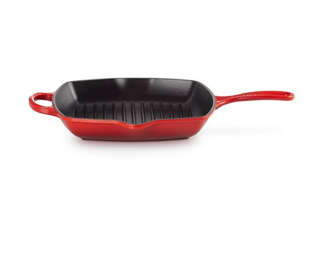 Grill skillet evolution cast iron cerise