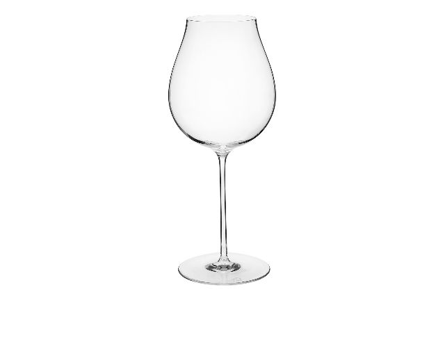 Rose champagne goblet venere crystal