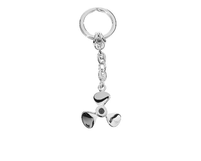 Keyring Helix Silver Selezione Zanolli 187641 595pc963
