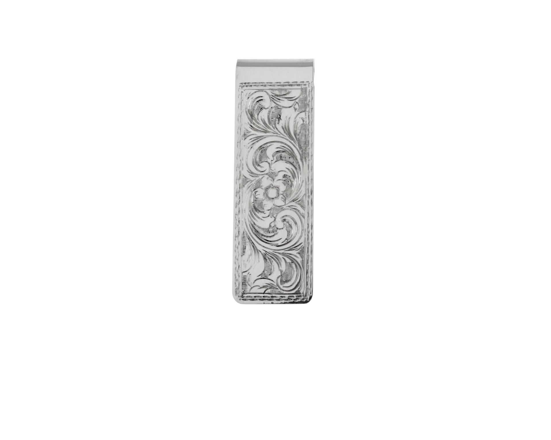Fermasoldi Argento Con Incisione Selezione Zanolli 152709 925fs505