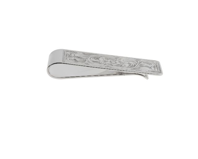 Fermasoldi Argento Con Incisione Selezione Zanolli 152709 925fs505