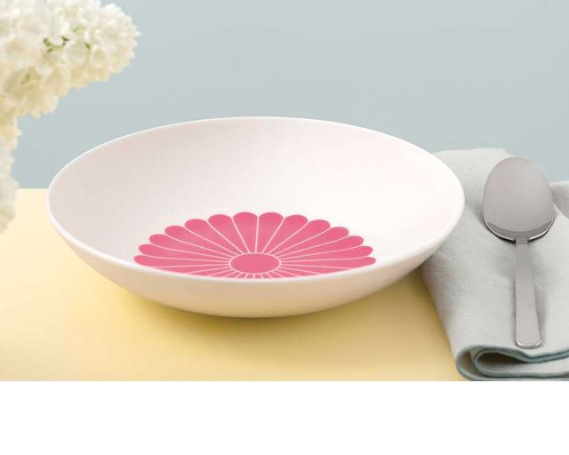 Pasta Plate Fleur Cassis Porcelain Villeroy E Boch