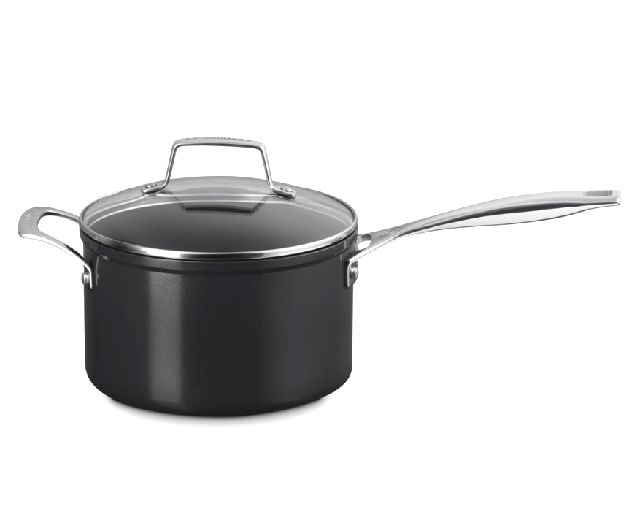 Long handle casserole essential with lid