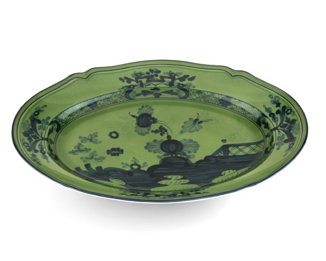 Oval Tray Oriente Italiano Malachi Porcelain Richard Ginori 189286 F00300vs1300340a57