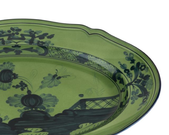 Oval Tray Oriente Italiano Malachi Porcelain Richard Ginori 189286 F00300vs1300340a57