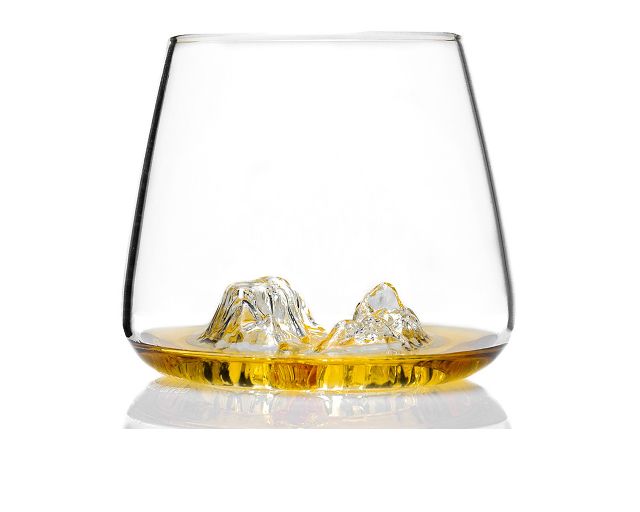 Set Bicchieri Whisky Topographic Grand Canyonmatterhorn 2 Pezzi Alaskan Maker 189439 200gm