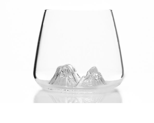 Set Bicchieri Whisky Topographic Grand Canyonmatterhorn 2 Pezzi Alaskan Maker 189439 200gm