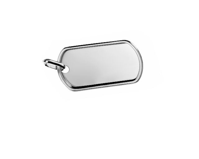 Ciondolo Piastrina Militare Argento Selezione Zanolli 135989 2vci00008