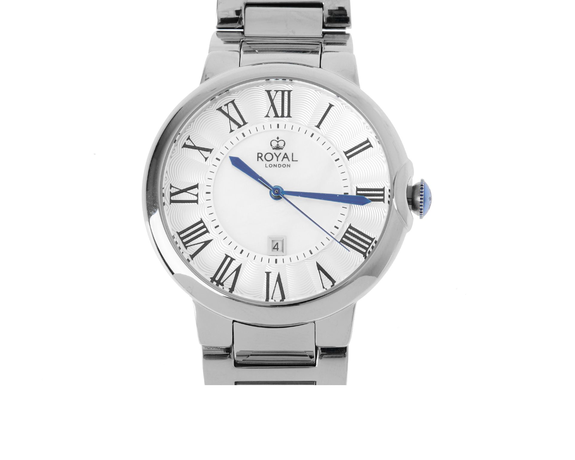 Watch Steel With White Dial Royal London 188675 888rl4150101