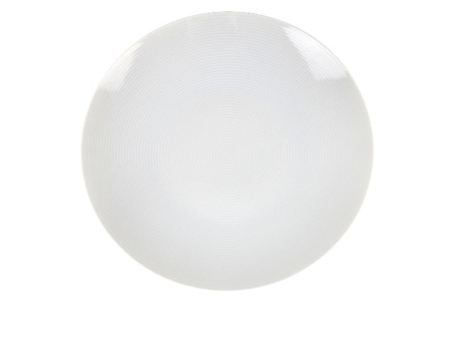 Piatto piano loft bianco porcellana
