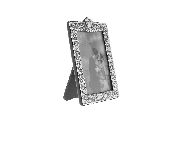 Picture Frame Silver With Chiselled Band Selezione Zanolli