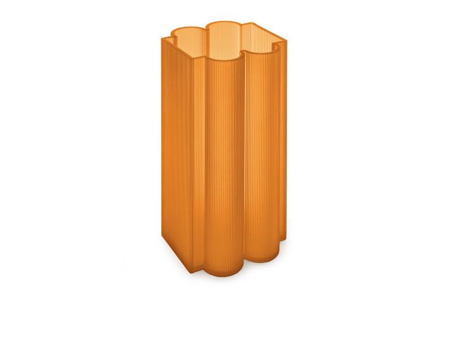 Vaso Okra Alto Arancione Kartell
