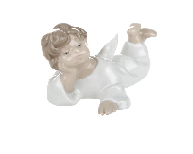 Angioletto Coricato Porcellana Lladro