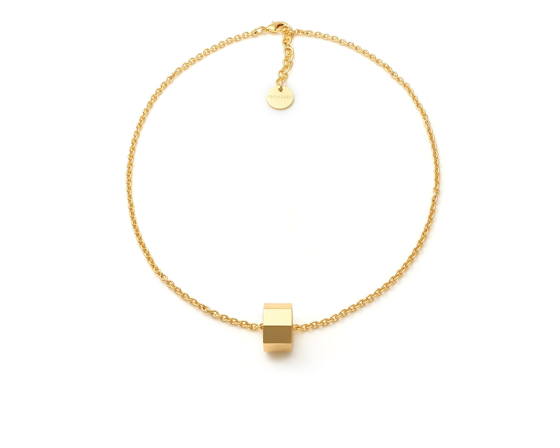 Necklace Classica In Gilded Bronze Unoaerre 184815 9262598exh5554