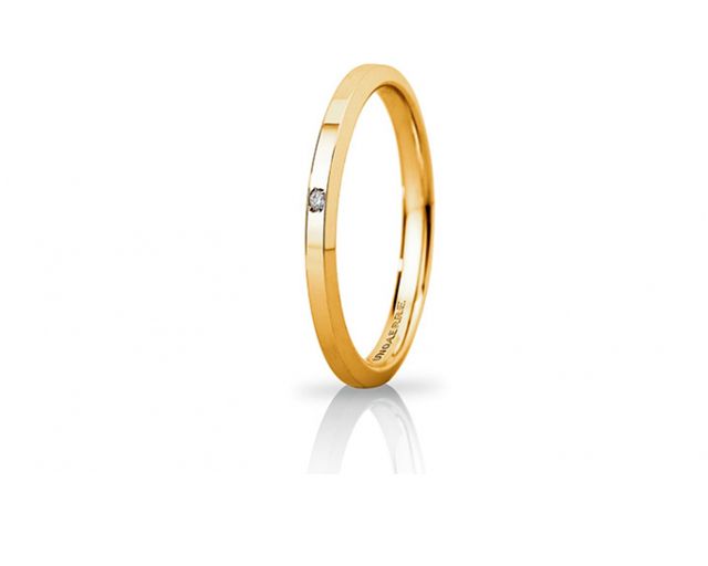 Wedding ring hydra gold 750‰ with diamond