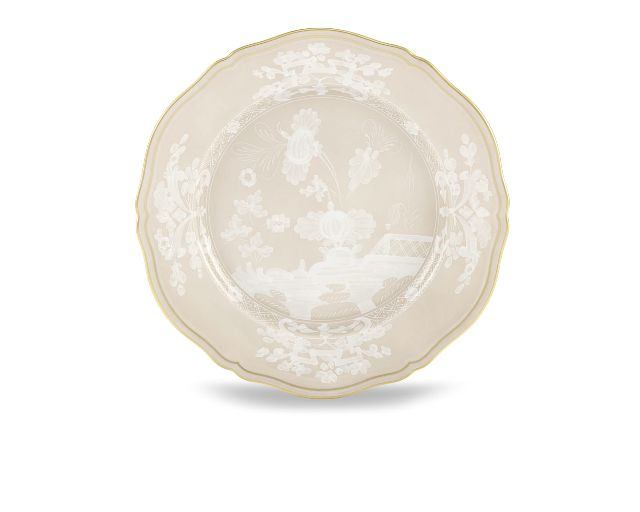Dinner plate oriente italiano meringa porcelain