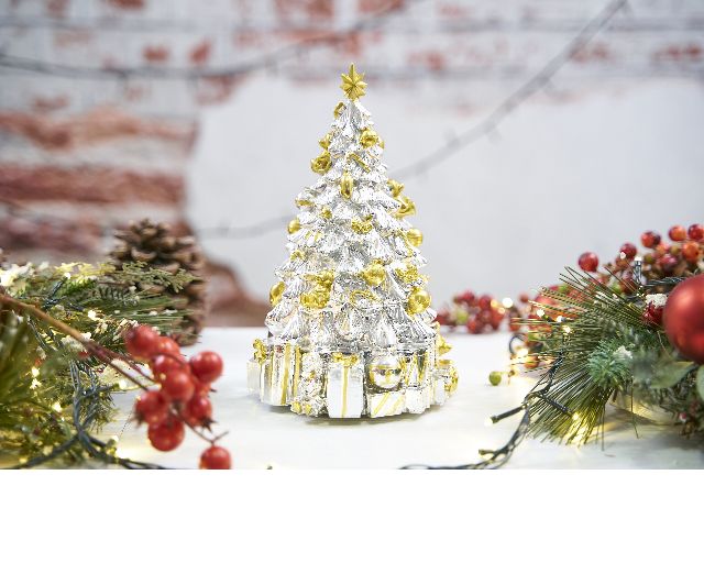 Idea regalo natale carillon albero di natale