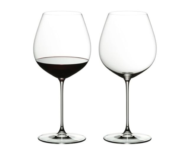 Pinot noir glass veritas crystal 2 pieces