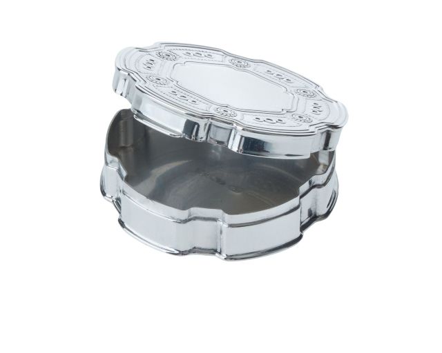 Pill Box Silver With Engraving Selezione Zanolli