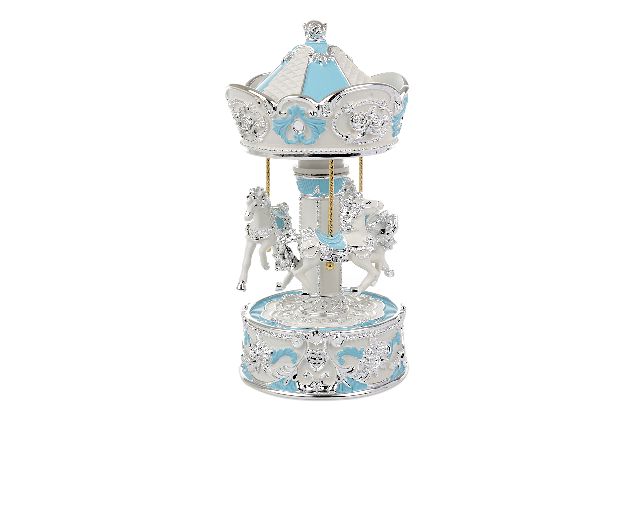Carillon Giostra Dei Cavalli Celeste Selezione Zanolli 159555 592b418201a