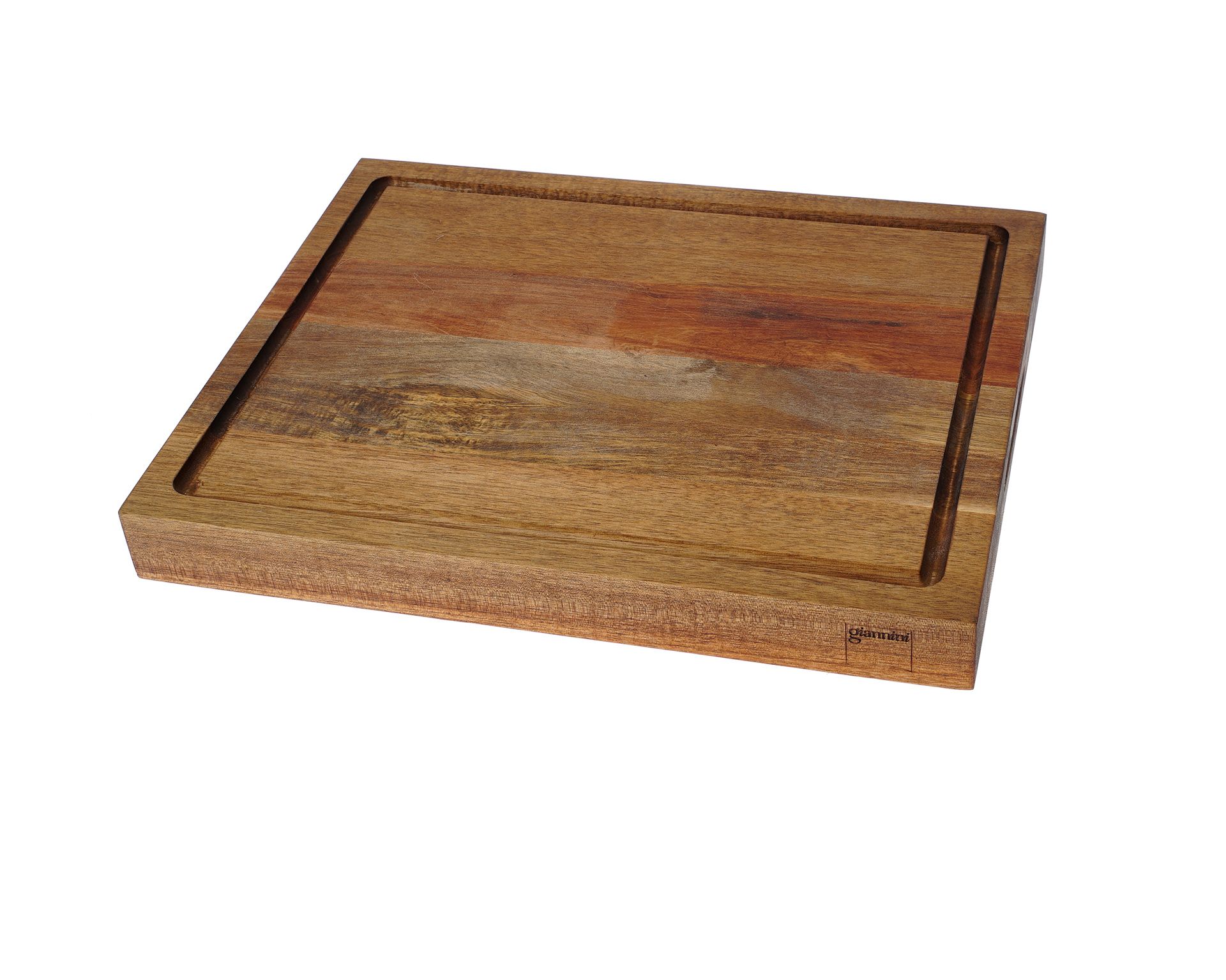 Cutting Board Wood Double Face With Grove Giannini