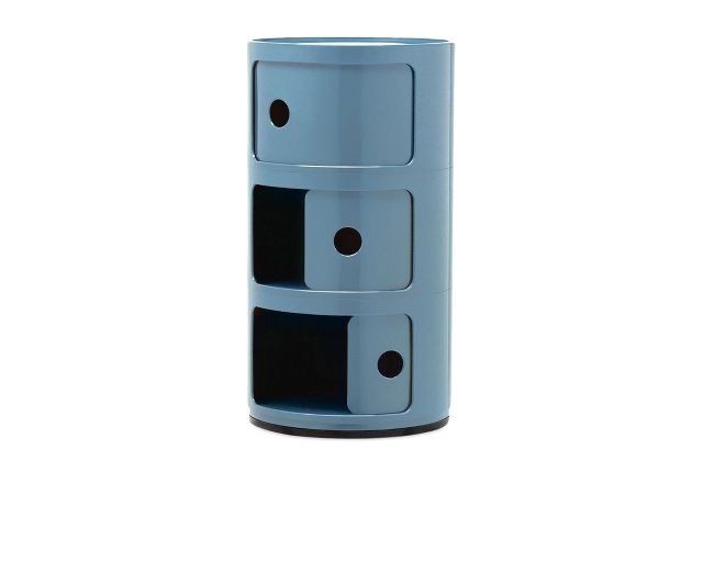 Drawer Componibile Three Elements Blue Kartell 185253 90604967az