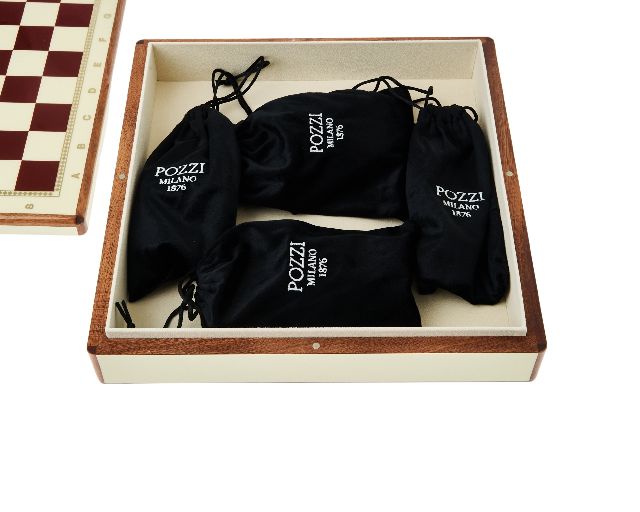 Set Scacchi E Dama In Scatola Regalo Bianca Pozzi Milano 186113 984pm0218w