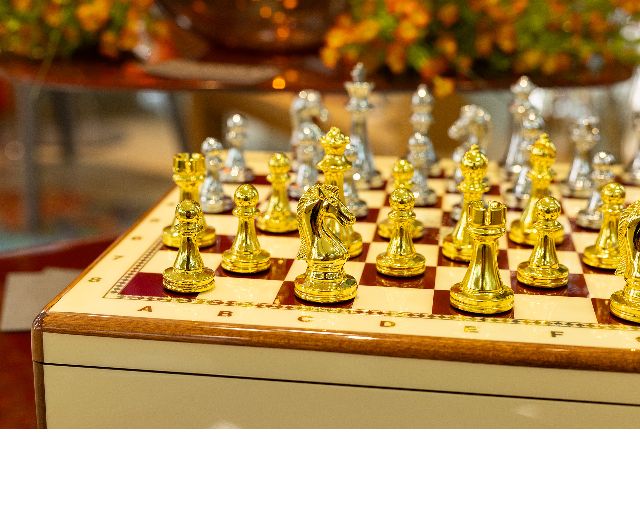 Set Scacchi E Dama In Scatola Regalo Bianca Pozzi Milano 186113 984pm0218w