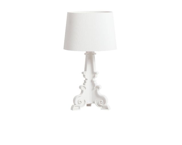 Table lamp bourgie white
