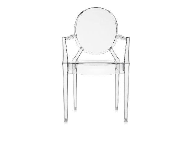 Sedia louis ghost trasparente
