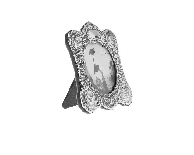 Picture Frame Silver With Chiselled Band Selezione Zanolli
