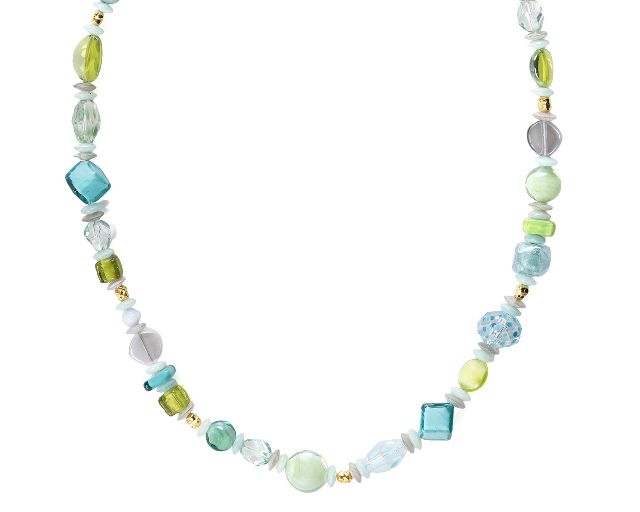 Necklace evoque murano glass