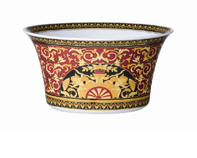 Salad bowl medusa porcelain