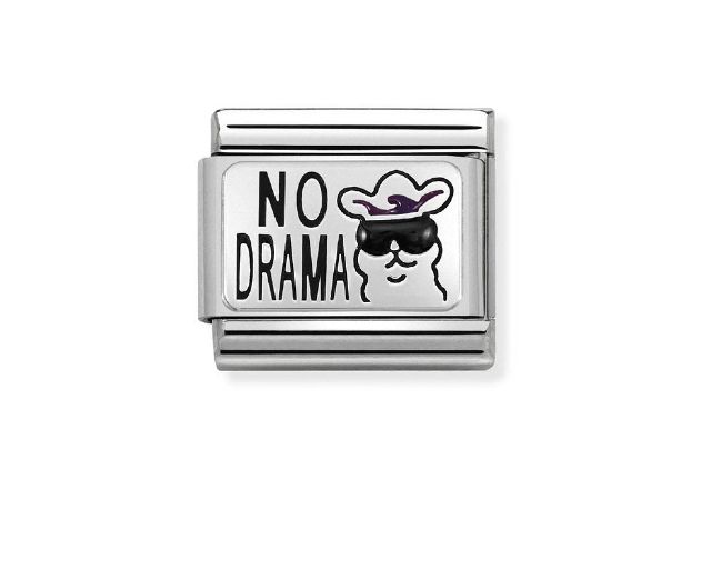 No drama llama composable steel and silver