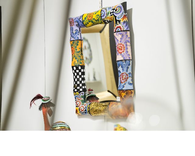 Mirror Bamboo Hand Painted Toms Drag 145493 753td101820