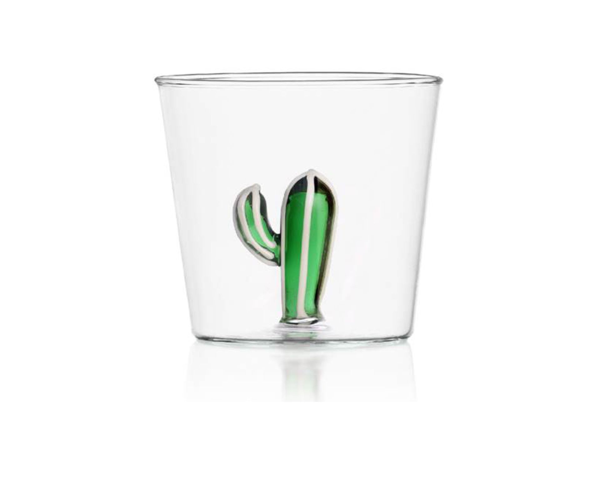 Tumbler Glass Desert Plants Cactus Green Ichendorf