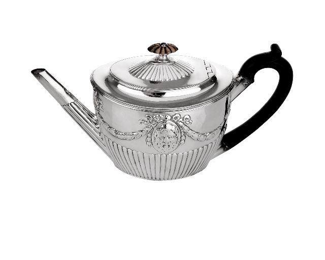 Teiera argento 430 grammi londra (gb) 1801-1802