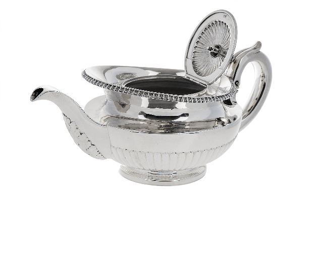 Teiera Argento Londra Gb 1819 1820 Selezione Zanolli 155259 V78r0323