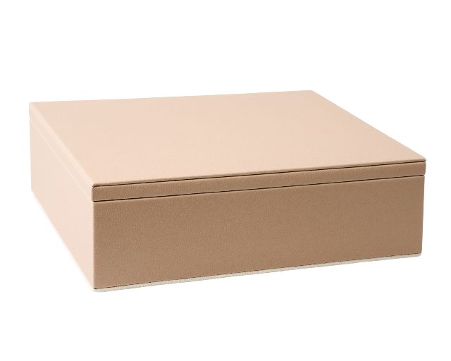 Portagioie in ecopelle beige