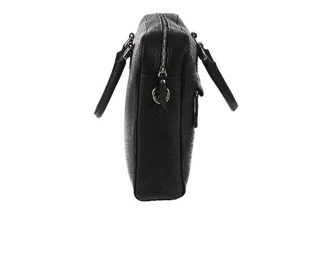Borsa Bowling Slim Pelle Nera Selezione Zanolli 151177 9381202blk