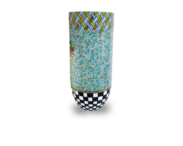 Cachepot Xl Leaves Hand Painted Toms Drag 172342 753td4545