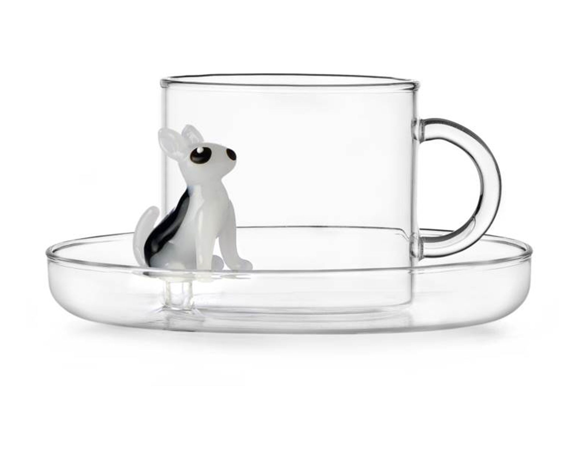 Tazza The Con Piatto Dogs Bull Terrier Ichendorf