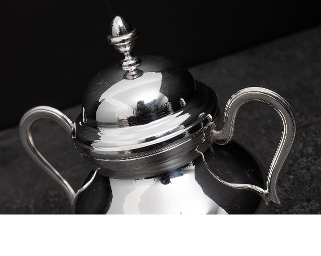 Sugar Bowl Silver Zanolli Vintage 187637 Us0007725