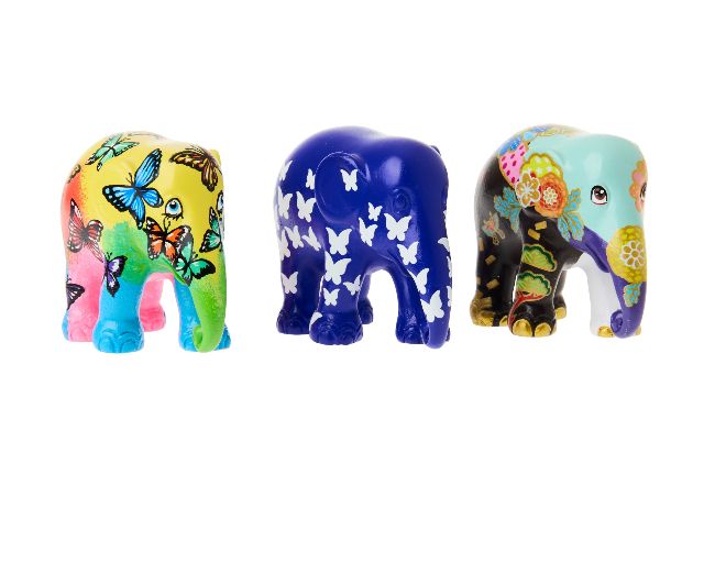Elephant parade beautiful butterfly 3 pieces