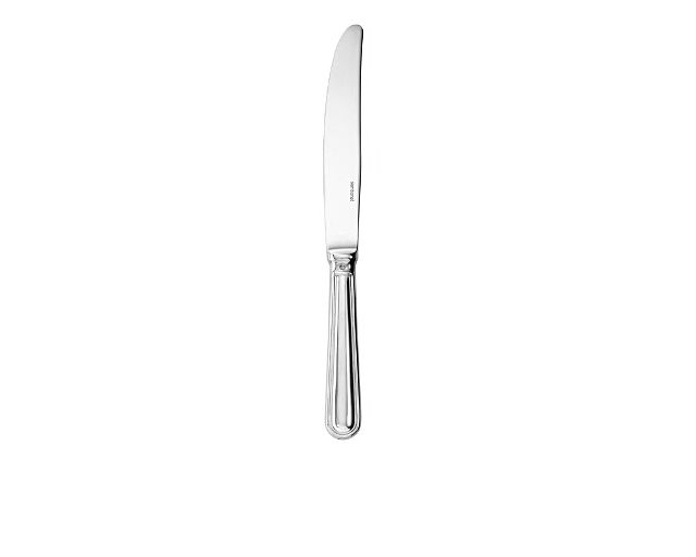 Coltello tavola contour silver plated con manico cavo